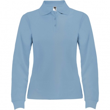 Logo trade promotional merchandise image of: Estrella long sleeve women's polo