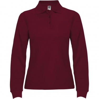 Logo trade corporate gifts picture of: Estrella long sleeve women's polo