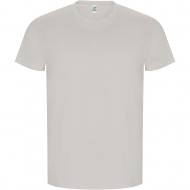 Logo trade business gifts image of: Golden short sleeve men's t-shirt