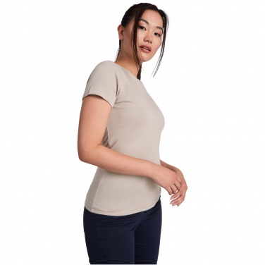 Logo trade promotional giveaway photo of: Golden short sleeve women's t-shirt