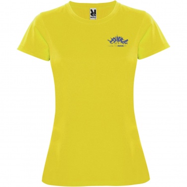 Logo trade corporate gifts picture of: Montecarlo short sleeve women's sports t-shirt