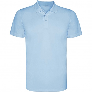 Logo trade promotional giveaway photo of: Monzha short sleeve men's sports polo