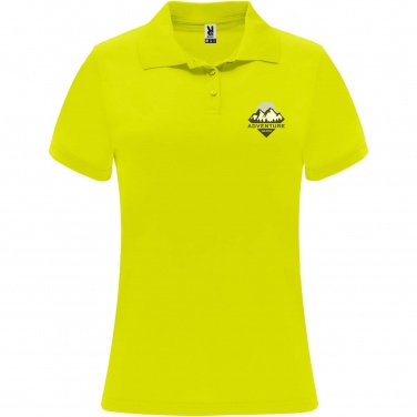Logo trade promotional gifts image of: Monzha short sleeve women's sports polo
