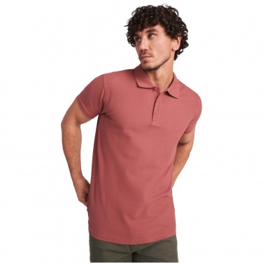 Logo trade advertising products image of: Star short sleeve men's polo