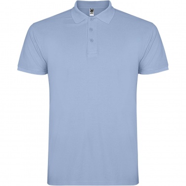 Logo trade advertising products image of: Star short sleeve men's polo