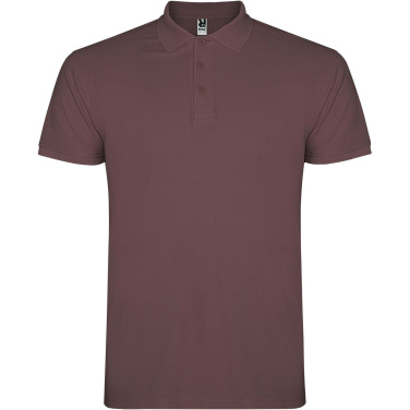 Logo trade promotional giveaways picture of: Star short sleeve men's polo