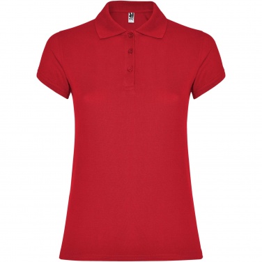 Logo trade promotional giveaways picture of: Star short sleeve women's polo