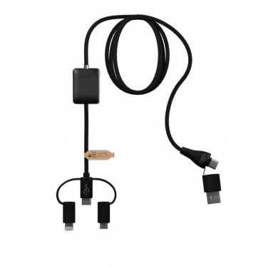 Logo trade corporate gift photo of: SCX.design C48 CarPlay 5-in-1 charging cable 