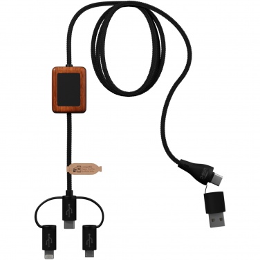 Logo trade promotional products picture of: SCX.design C46 5-in-1 CarPlay cable