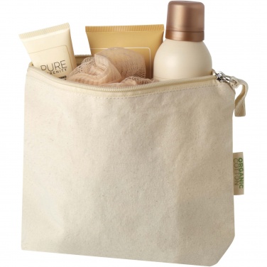 Logotrade corporate gift picture of: Orissa 180 g/m² organic toiletry bag 1L