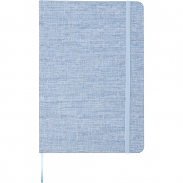 Logo trade advertising products picture of: Ramona A5 cotton notebook
