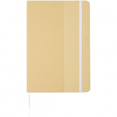 Logotrade promotional merchandise image of: Nelida A5 recycled cardboard hard cover notebook
