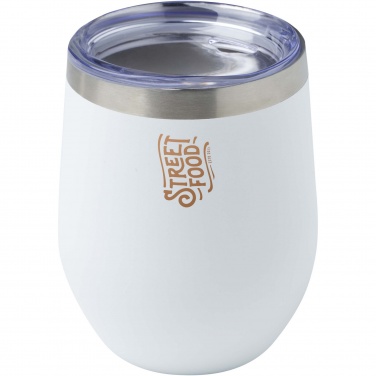 Logotrade promotional products photo of: Corzo 350 ml RCS certified recycled stainless steel copper vacuum insulated cup