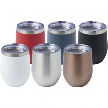 Logotrade promotional giveaway image of: Corzo 350 ml RCS certified recycled stainless steel copper vacuum insulated cup