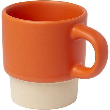 Logotrade promotional product picture of: Olympia 130 ml stackable expresso cup with clay bottom