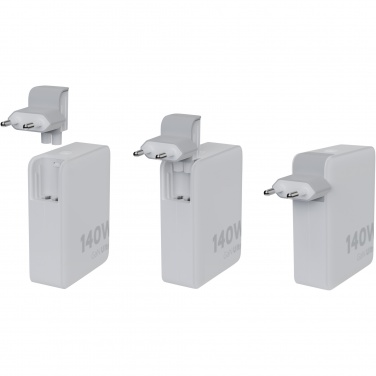 Logo trade corporate gifts image of: Xtorm XVC2140 GaN Ultra 140W travel charger with 240W USB-C PD cable