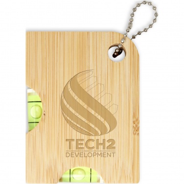 Logotrade promotional merchandise image of: Levo bamboo bottle opener with level 