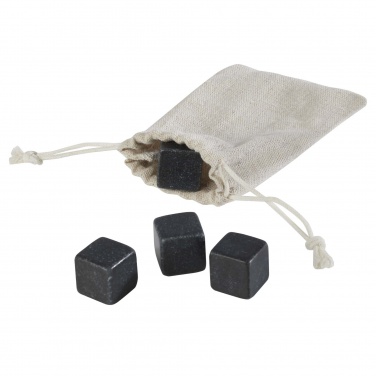 Logo trade promotional product photo of: Pedro stone ice cubes set