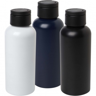 Logo trade promotional gifts picture of: Trinity 600 ml RCS certified recycled aluminium water bottle with RPET lid
