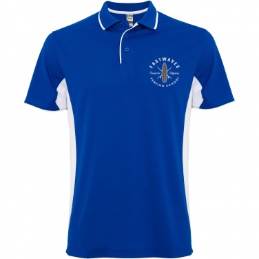 Logo trade promotional giveaways picture of: Montmelo short sleeve unisex sports polo