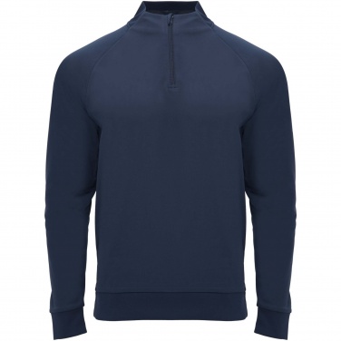Logo trade promotional items image of: Epiro long sleeve unisex quarter zip sweatshirt