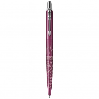 Logotrade advertising product picture of: Parker Jotter SE Global Icons colour trim ballpoint pen