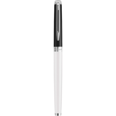 Logo trade promotional gifts picture of: Hemisphere colour blocking fountain pen with palladium trim