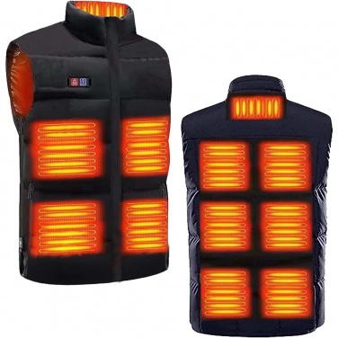 Logotrade promotional item picture of: SCX.design G01 heated bodywarmer with power bank