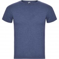 Fox short sleeve men's t-shirt, Heather Denim Blue