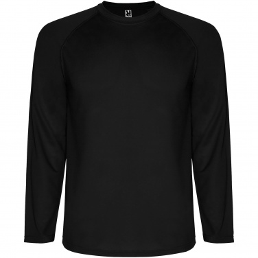 Logo trade corporate gift photo of: Montecarlo long sleeve kids sports t-shirt