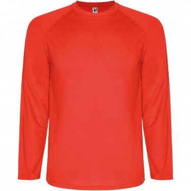 Logo trade promotional items image of: Montecarlo long sleeve kids sports t-shirt