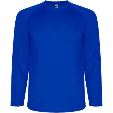 Logo trade promotional giveaways picture of: Montecarlo long sleeve kids sports t-shirt