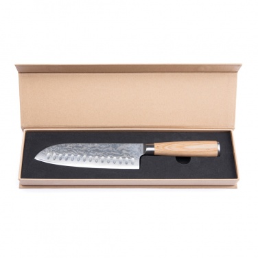 Logo trade promotional giveaway photo of: VINGA Hattasan Damascus Santoku knife