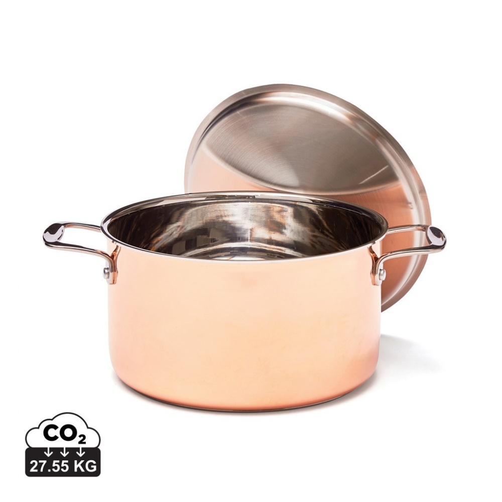 Logotrade promotional items photo of: VINGA Baron copper saucepan