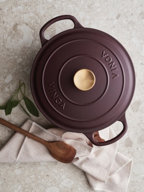 Logotrade promotional item picture of: VINGA Monte enameled cast iron pot 5.5L