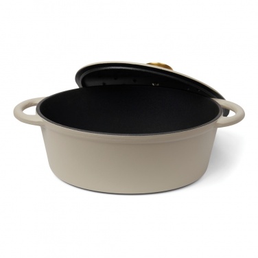 Logo trade promotional merchandise photo of: VINGA Monte enameled cast iron pot 3.5L