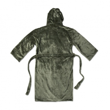 Logo trade promotional gifts picture of: VINGA Louis luxury plush GRS RPET robe size S-M