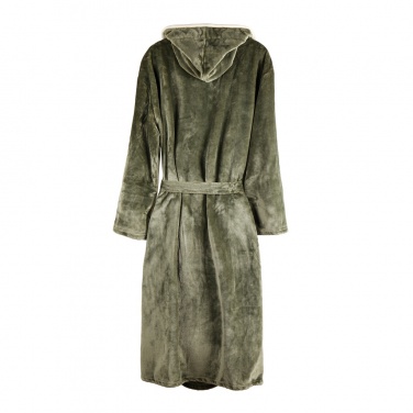 Logotrade promotional product image of: VINGA Louis luxury plush GRS RPET robe size S-M
