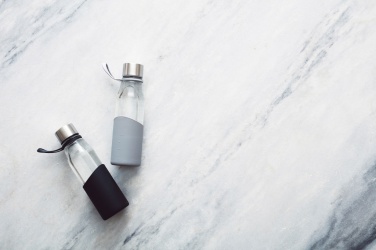 Logo trade promotional item photo of: VINGA Lean Glass Water Bottle
