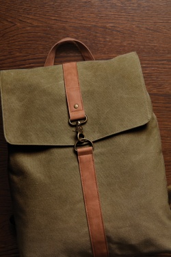 Logotrade corporate gift picture of: VINGA Bosler backpack GRS recycled canvas