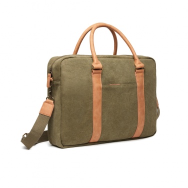 Logo trade promotional product photo of: VINGA Bosler RCS recycled canvas computer bag