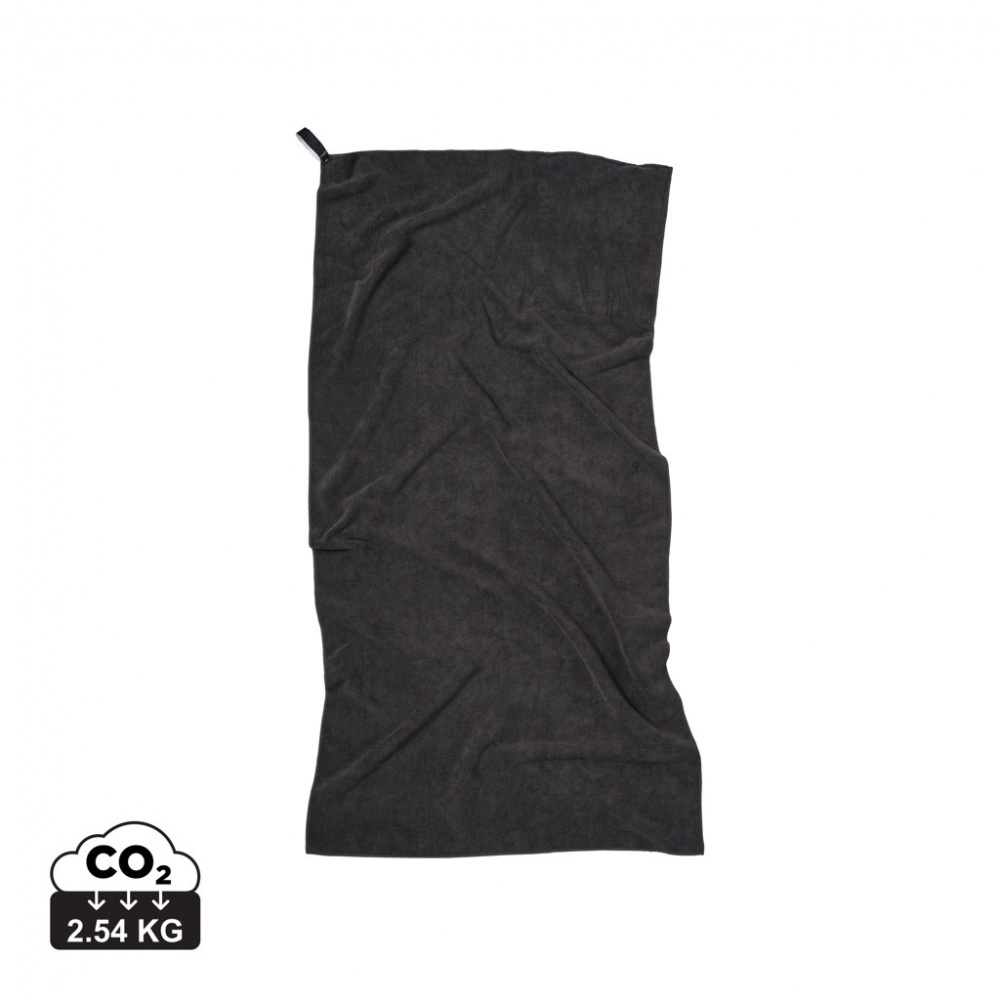 Logotrade business gifts photo of: VINGA GRS RPET active dry towel 140 x 70cm