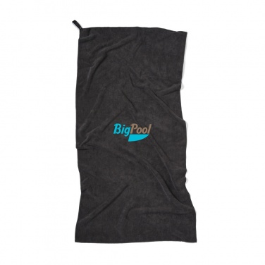 Logotrade corporate gift image of: VINGA GRS RPET active dry towel 140 x 70cm