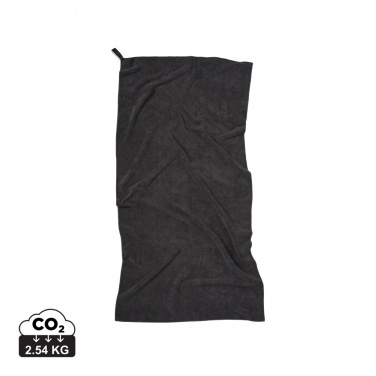 Logo trade promotional gift photo of: VINGA GRS RPET active dry towel 140 x 70cm