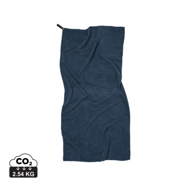 Logo trade advertising products picture of: VINGA GRS RPET active dry towel 140 x 70cm