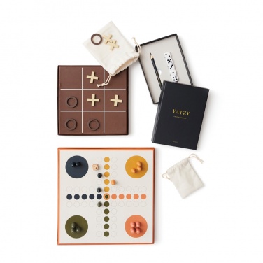 Logo trade corporate gifts picture of: VINGA Criss-cross coffee table game