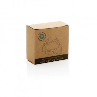 Logotrade promotional product image of: RCS recycled plastic Auto stop tape 3m/16mm