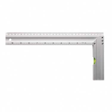 Logo trade promotional gift photo of: Ruler with level