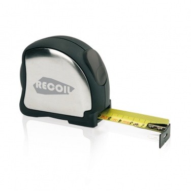 Logo trade promotional merchandise photo of: Stainless steel tape - 5m/25mm