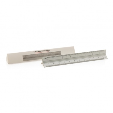 Logotrade business gift image of: 15cm. Aluminum triangular ruler